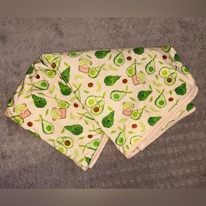 Little sleepies avocado toast cloud bamboo blanket